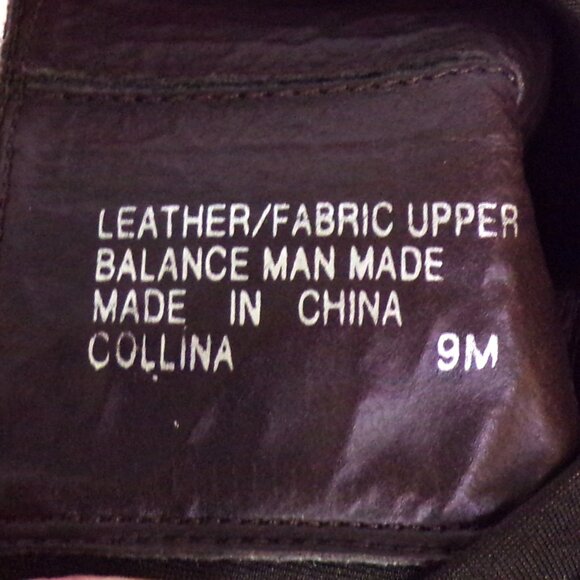 LIZ CLAIBORNE size 9M brown COLLINA mid-heel ankle boots leather uppers - Picture 13 of 15